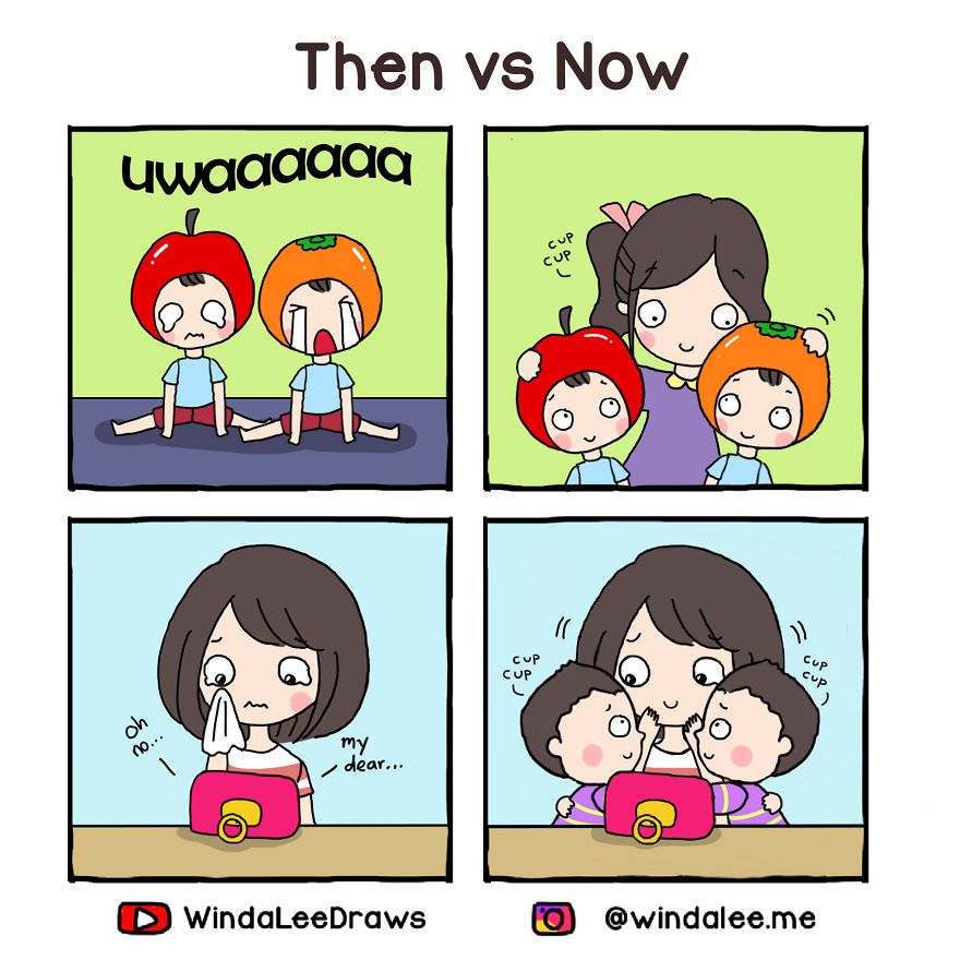 I’m A Web Comic Artist Who Draw Every Sweet Little Moments In My Life And Family (20+ Pics)