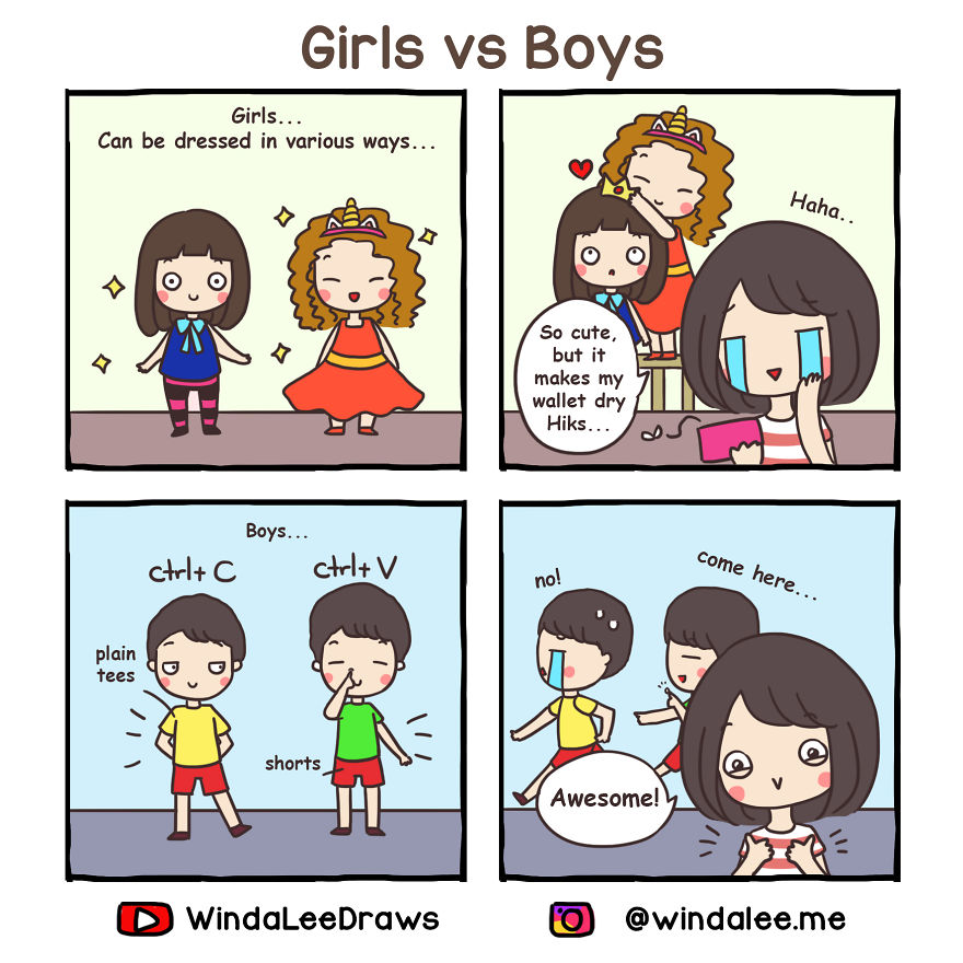 I’m A Web Comic Artist Who Draw Every Sweet Little Moments In My Life And Family (20+ Pics)