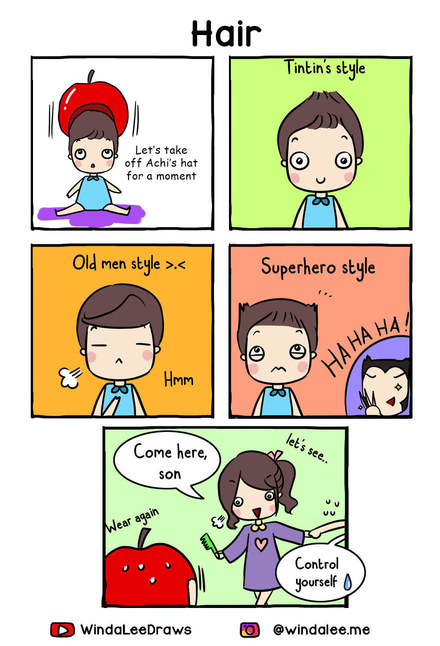 I’m A Web Comic Artist Who Draw Every Sweet Little Moments In My Life And Family (20+ Pics)