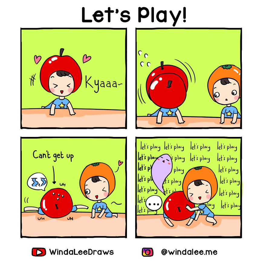 I’m A Web Comic Artist Who Draw Every Sweet Little Moments In My Life And Family (20+ Pics)