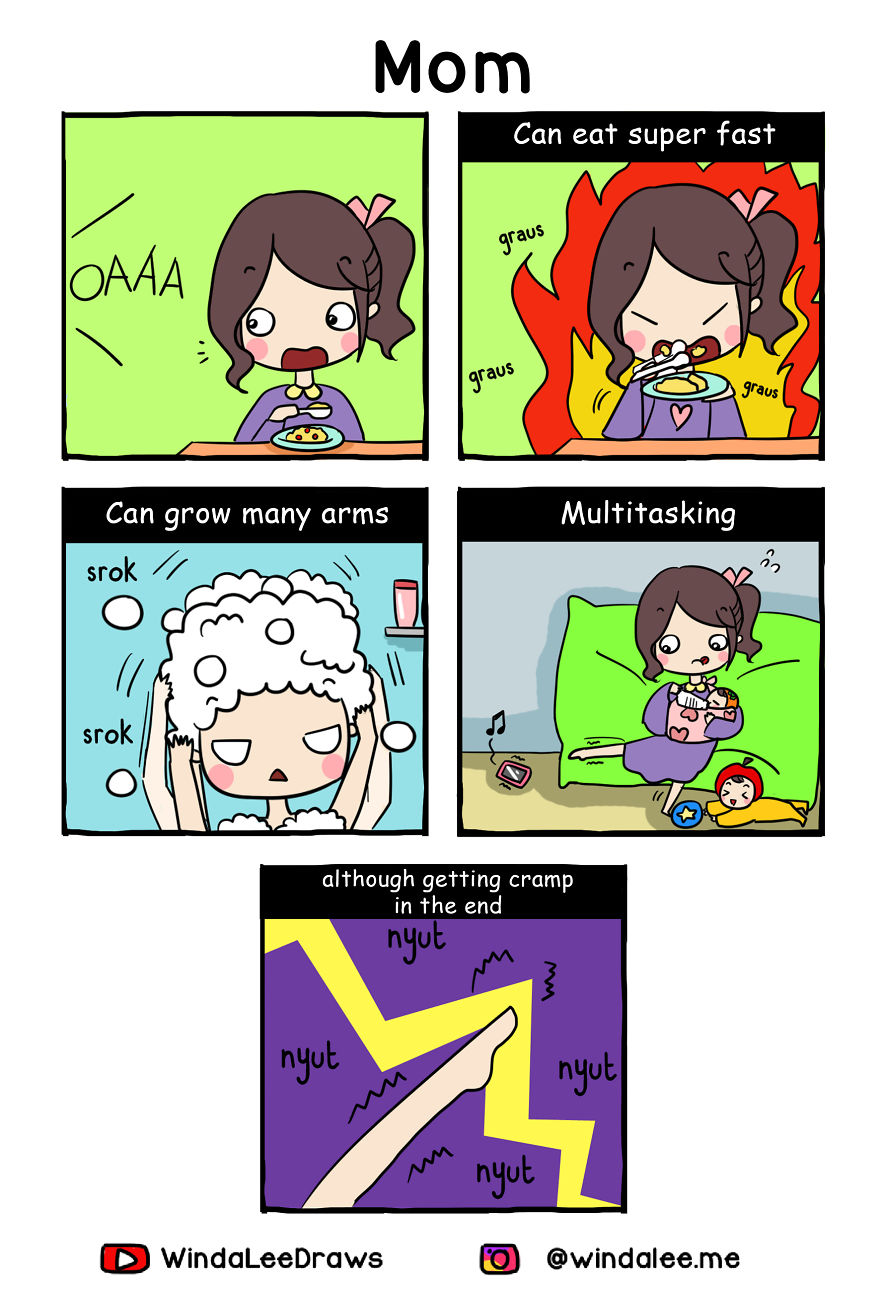 I’m A Web Comic Artist Who Draw Every Sweet Little Moments In My Life And Family (20+ Pics)