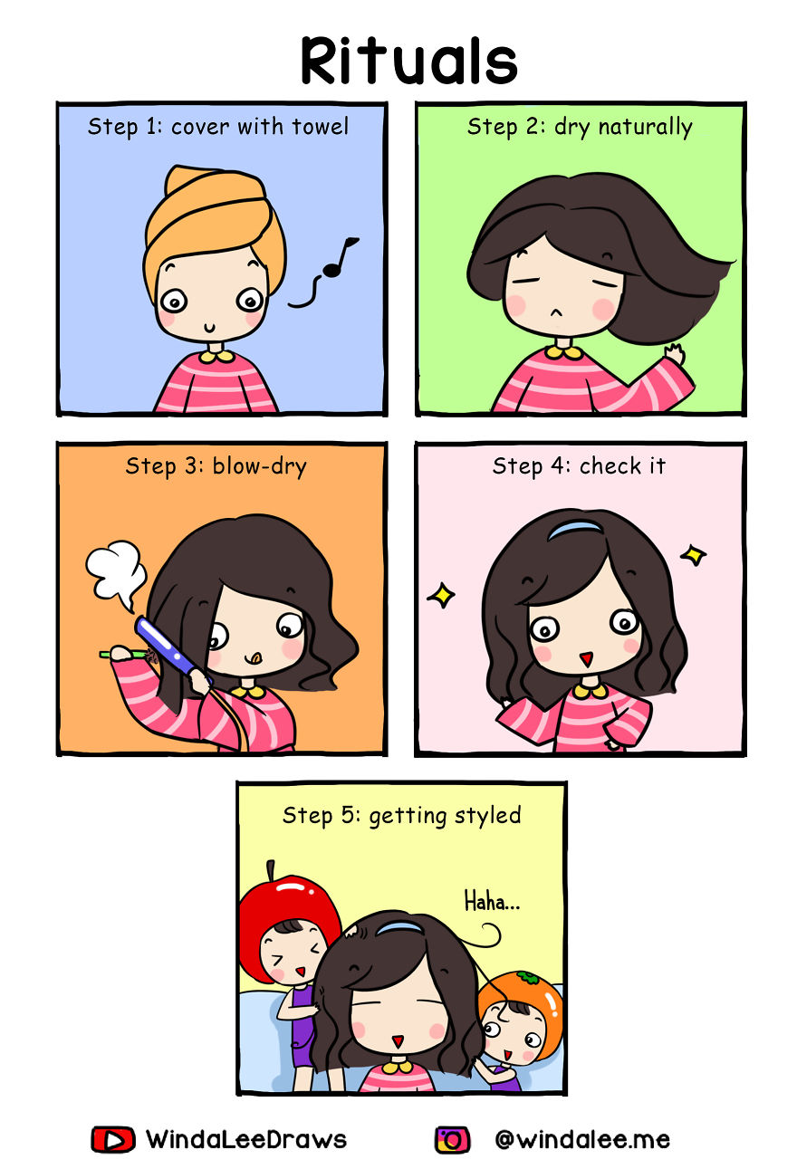 I’m A Web Comic Artist Who Draw Every Sweet Little Moments In My Life And Family (20+ Pics)