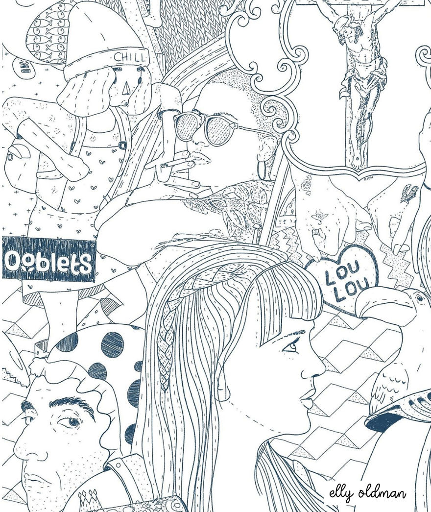 I'm A French Artist Drawing An Infinite Drawing On Instagram Since 2017 And It's Now More Than 15 Meter Long! I'm A French Artist Drawing An Infinite Drawing On Instagram Since 2017 And It's Now More Than 15 Meter Long!