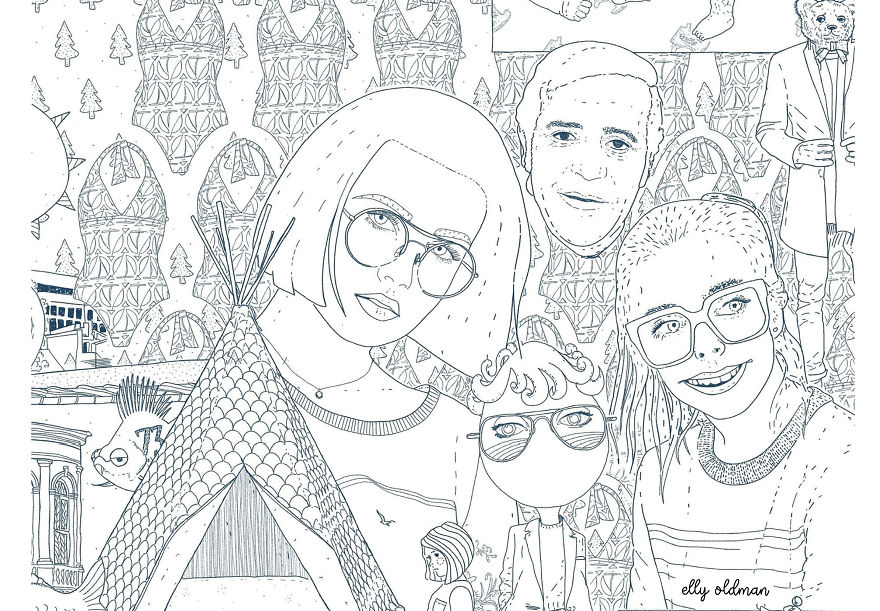 I'm A French Artist Drawing An Infinite Drawing On Instagram Since 2017 And It's Now More Than 15 Meter Long!