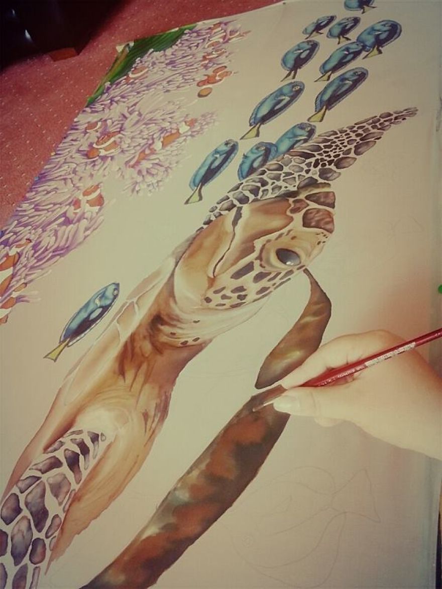 I'm Creating Unique Wearable Art With Handpainted Silk