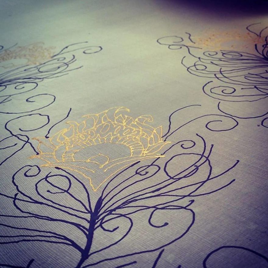 I'm Creating Unique Wearable Art With Handpainted Silk