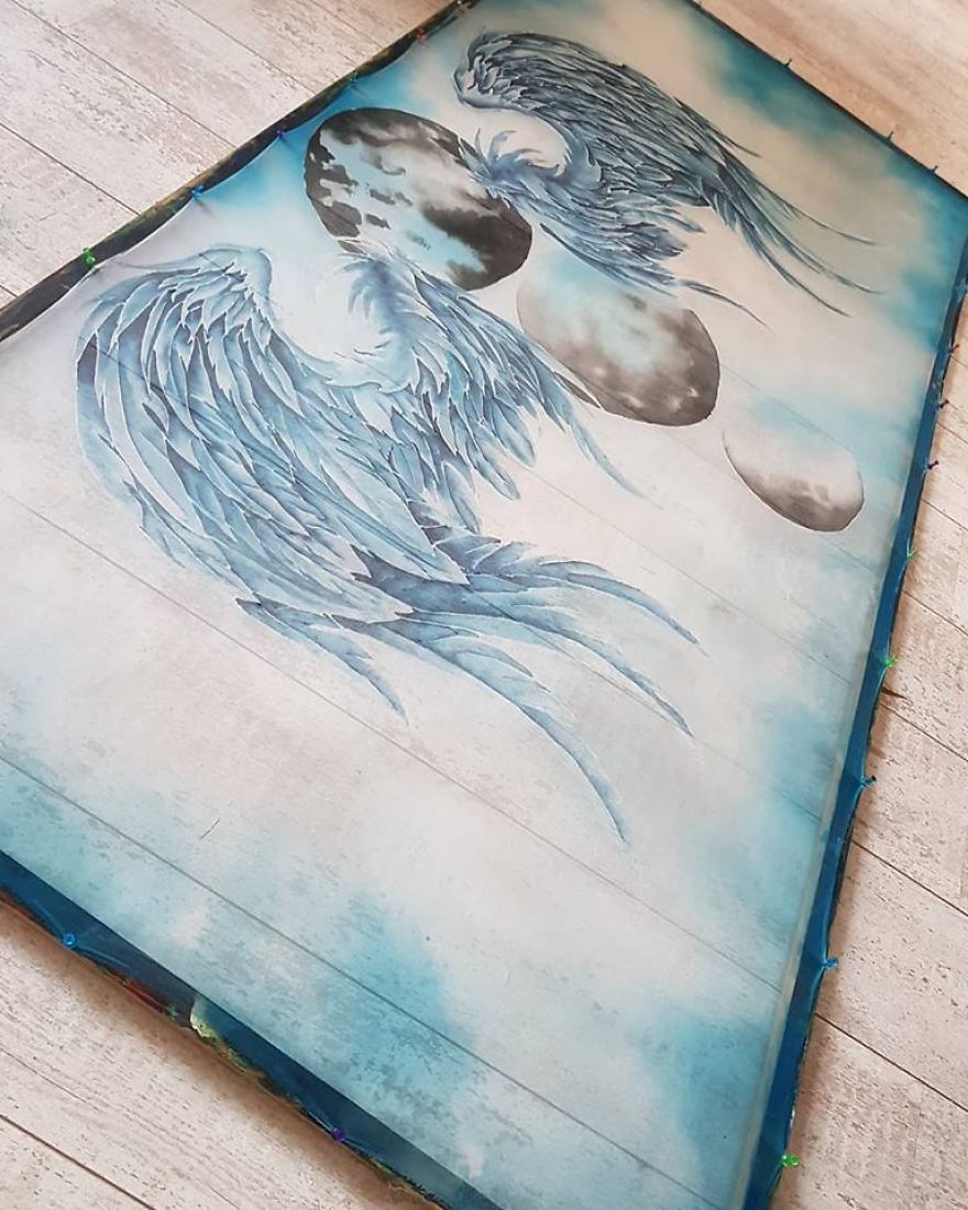 I'm Creating Unique Wearable Art With Handpainted Silk