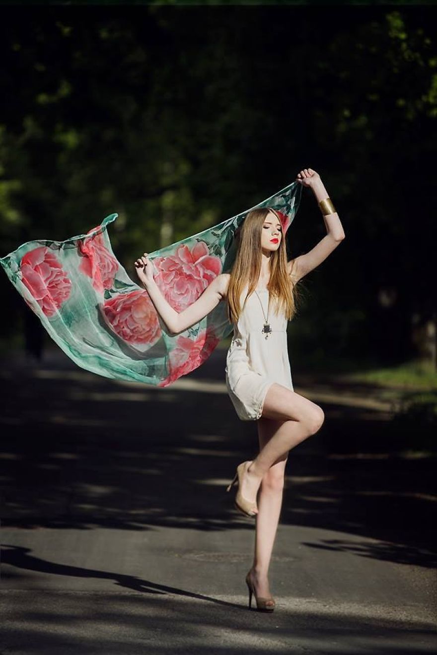 I'm Creating Unique Wearable Art With Handpainted Silk