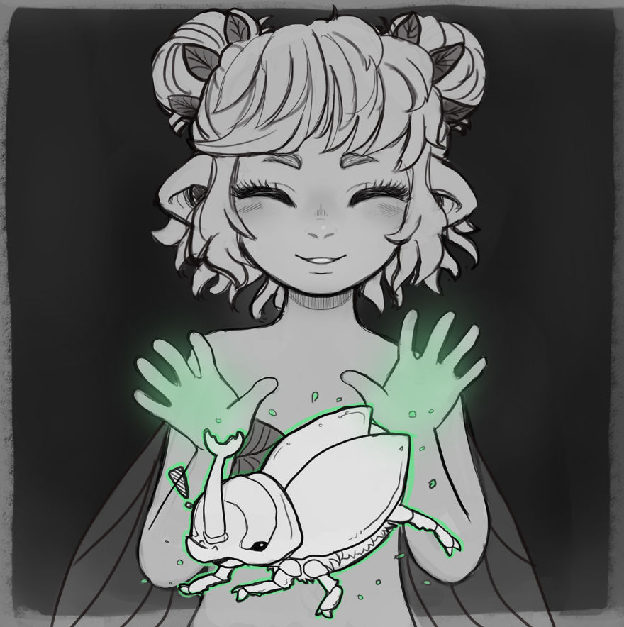 I'm Making An Illustrated Short Story About A Fairy Restoring The Earth's Flora After Nuclear War I'm Making An Illustrated Short Story About A Fairy Restoring The Earth's Flora After Nuclear War