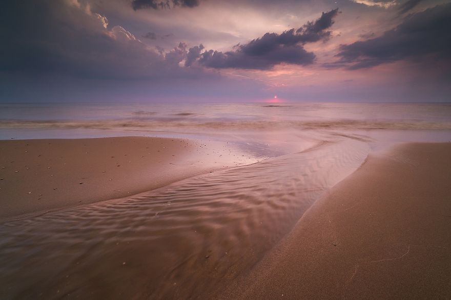 After A Few Weeks Of Hot Clear Weather, The Storm Brought Short Relief