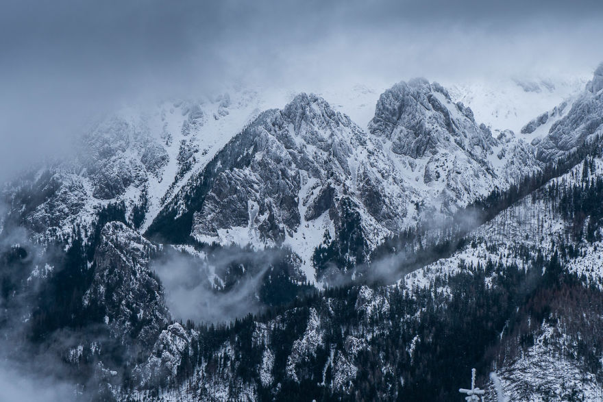 Cloudy Winter Tatras