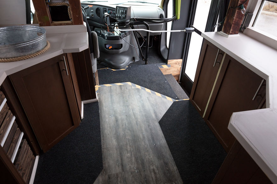 I Converted A Short Bus Into A Cozy Adventure Wagon