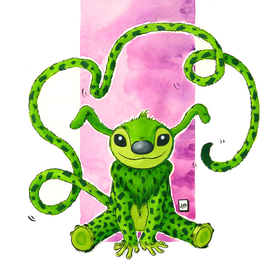 I Illustrated What Would Happen If Famous Cartoon Characters Fused Together, And Here's The Result (10 Pics)