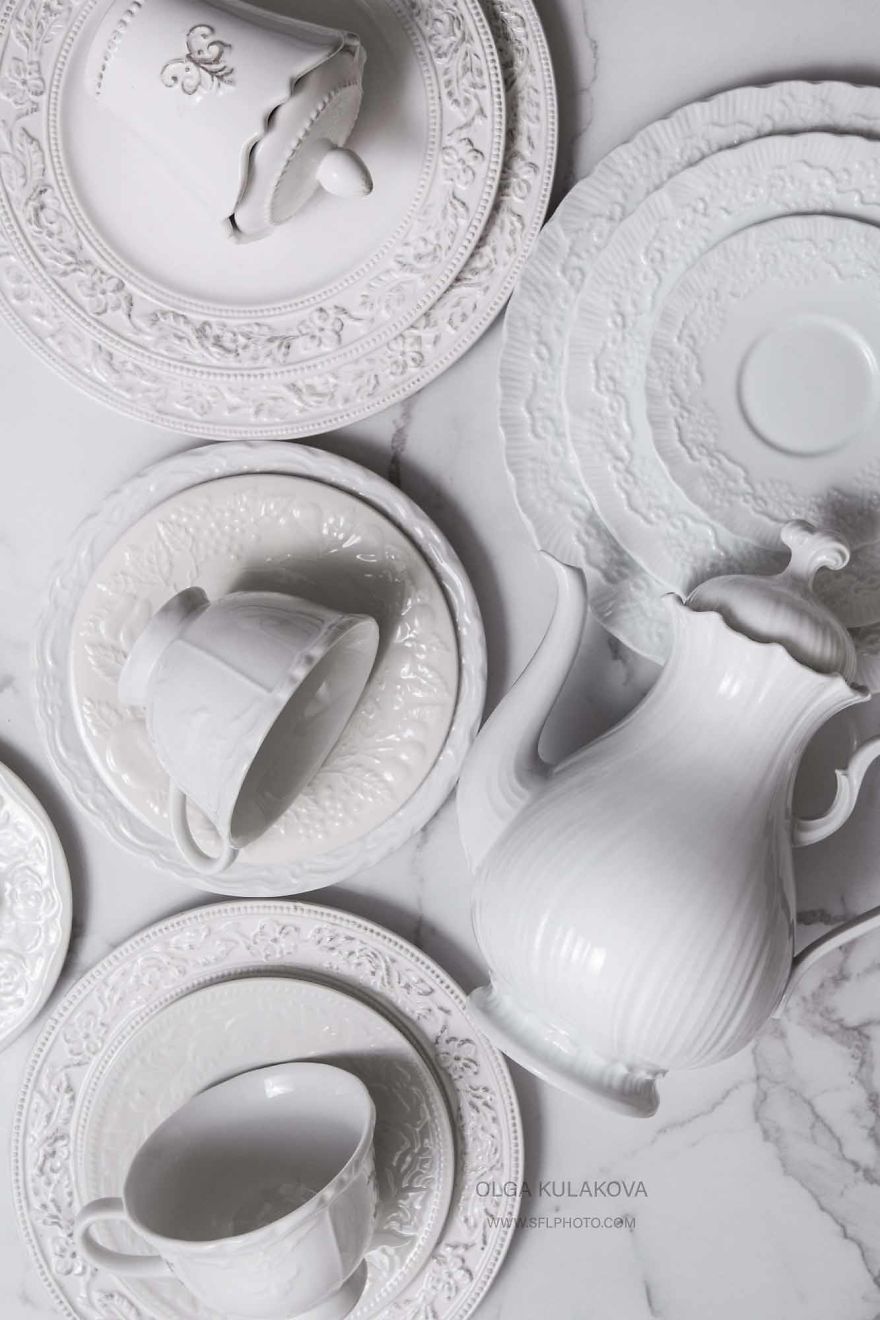 Set Of Miscellaneous Photos Of Different Household Things