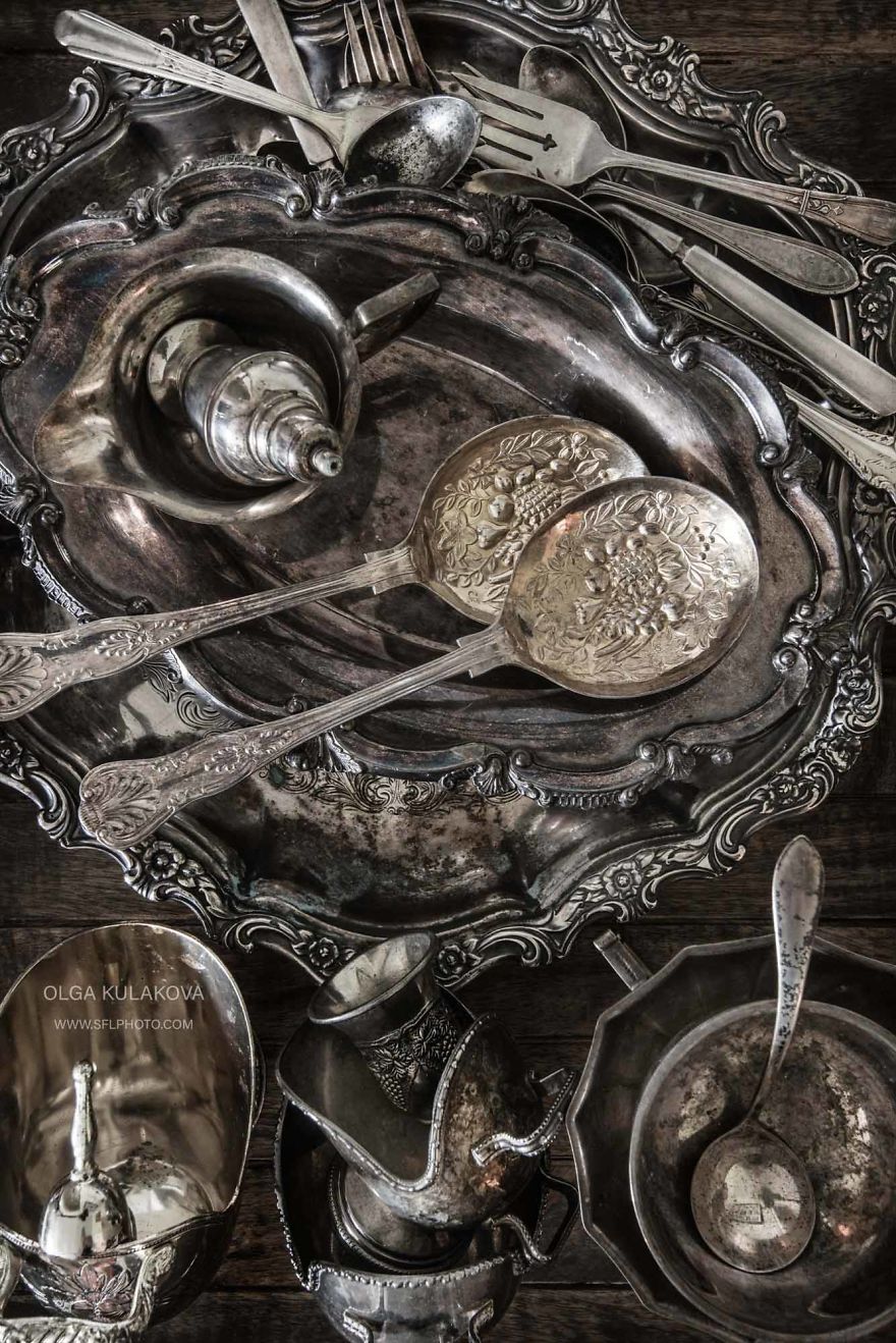 Set Of Miscellaneous Photos Of Different Household Things