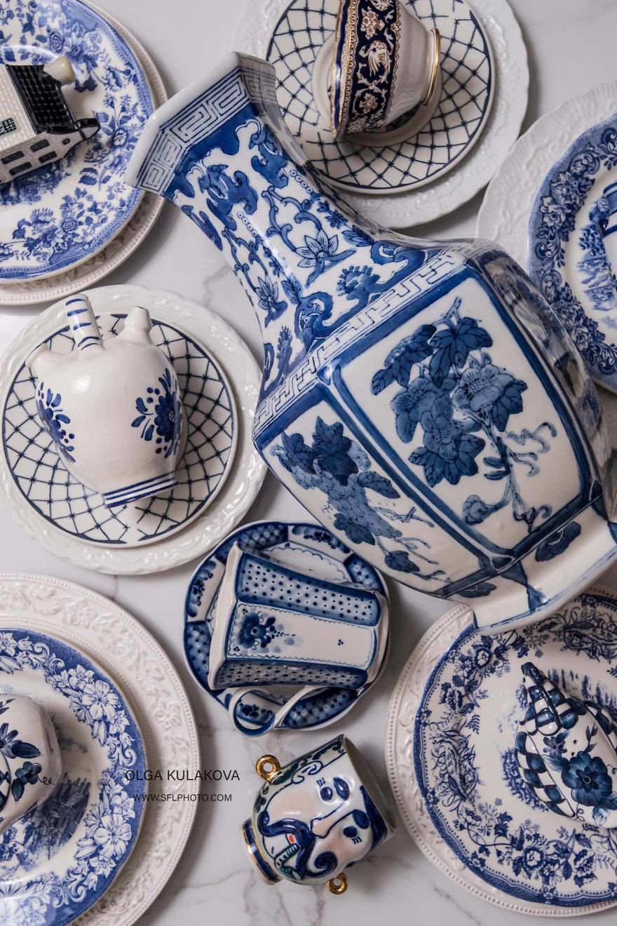 Set Of Miscellaneous Photos Of Different Household Things