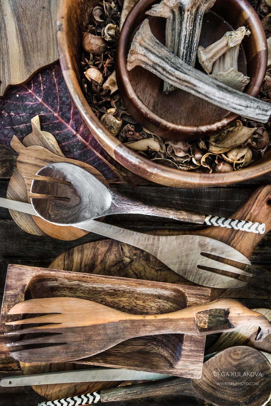 Set Of Miscellaneous Photos Of Different Household Things