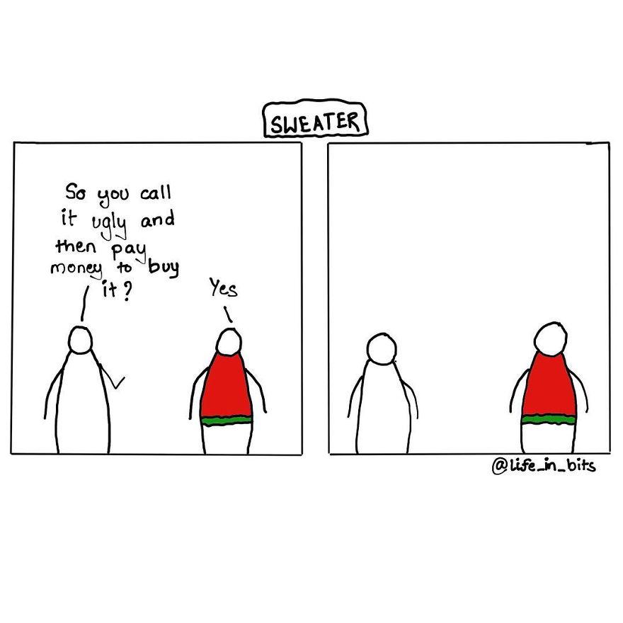 My 20 Minimalistic Comics About Everyday Life