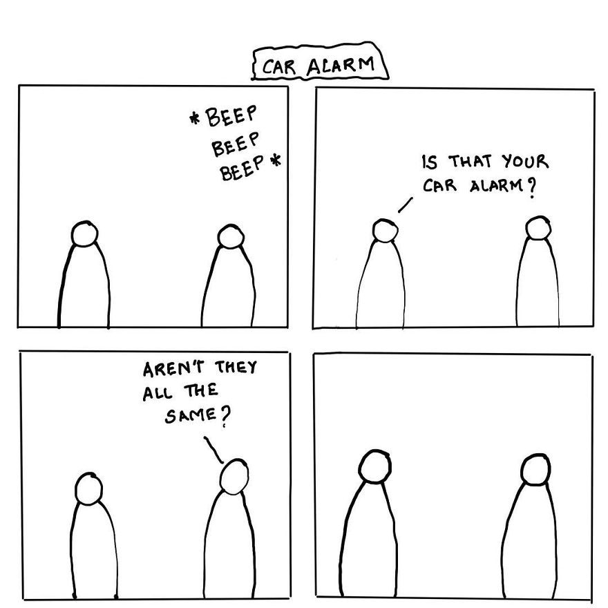 My 20 Minimalistic Comics About Everyday Life