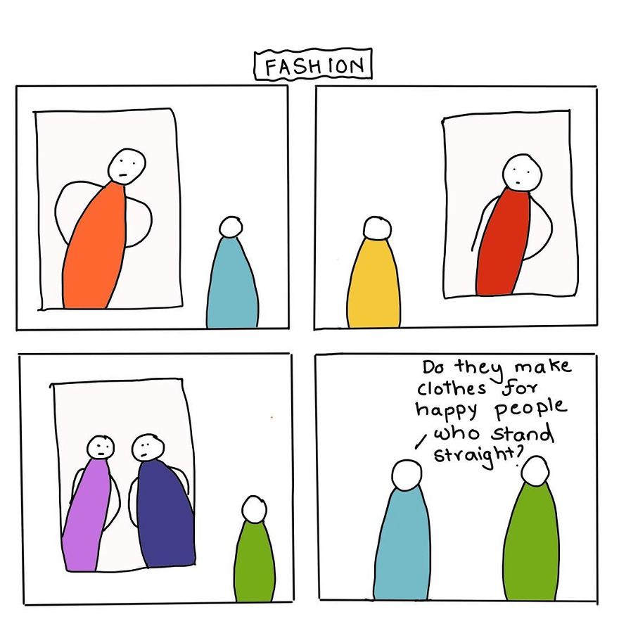 My 20 Minimalistic Comics About Everyday Life