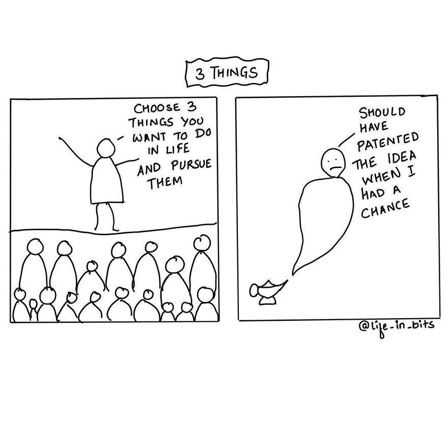 My 20 Minimalistic Comics About Everyday Life