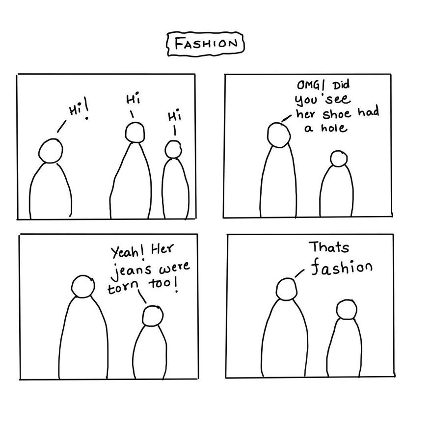 My 20 Minimalistic Comics About Everyday Life