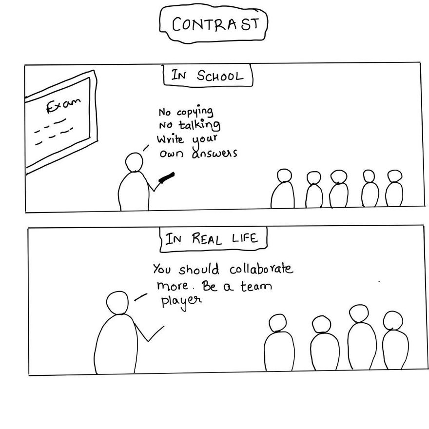 My 20 Minimalistic Comics About Everyday Life