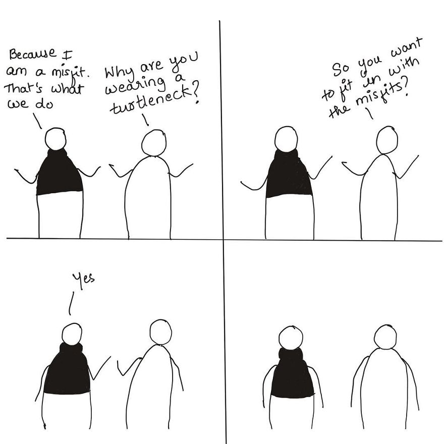 My 20 Minimalistic Comics About Everyday Life