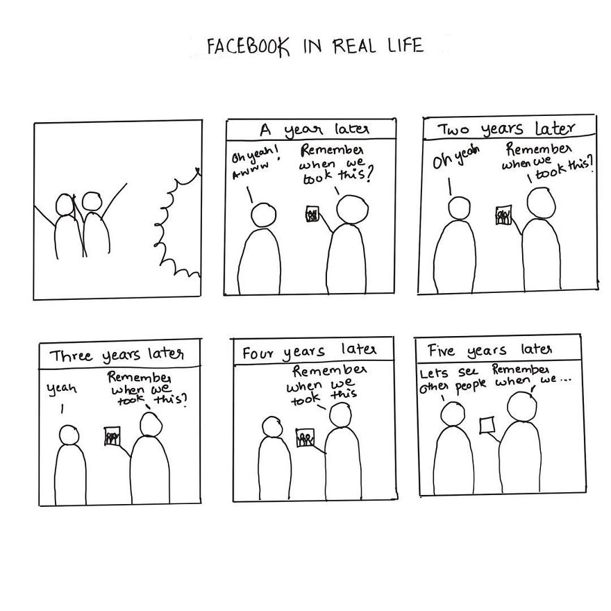 My 20 Minimalistic Comics About Everyday Life