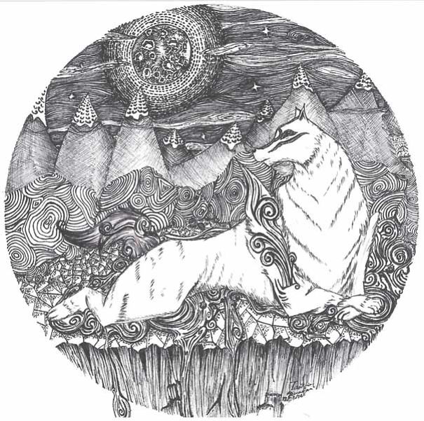 This Artist Drew 15 Detailed Ink Pen Illustrations Inside Small Circles This Artist Drew 15 Detailed Ink Pen Illustrations Inside Small Circles