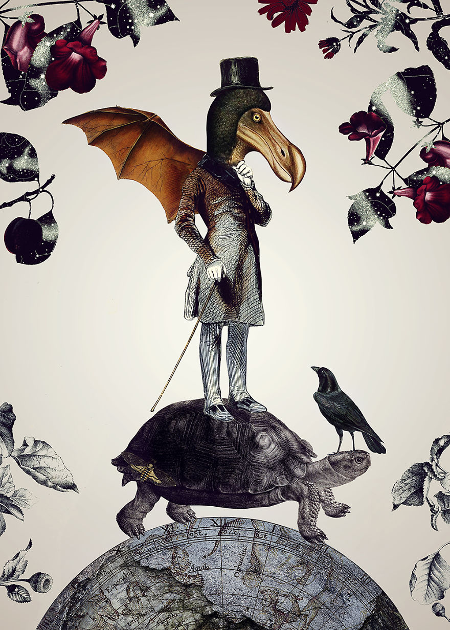 Surreal World And Unexpected Encounters In Poetic Collages Of Katarzyna & Marcin Owczarek Surreal World And Unexpected Encounters In Poetic Collages Of Katarzyna & Marcin Owczarek