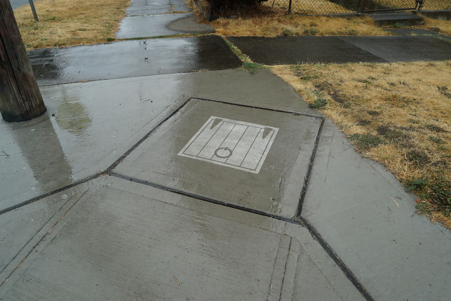 We Create Invisible Street Art That Only Appears When It Rains And You Can Do It Too We Create Invisible Street Art That Only Appears When It Rains And You Can Do It Too