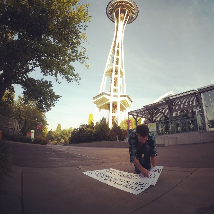 We Create Invisible Street Art That Only Appears When It Rains And You Can Do It Too We Create Invisible Street Art That Only Appears When It Rains And You Can Do It Too