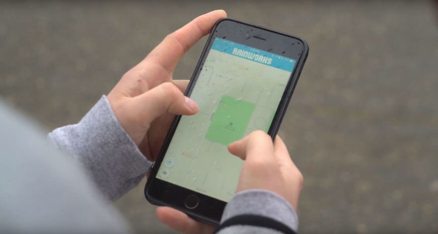 We Create Invisible Street Art That Only Appears When It Rains And You Can Do It Too We Create Invisible Street Art That Only Appears When It Rains And You Can Do It Too