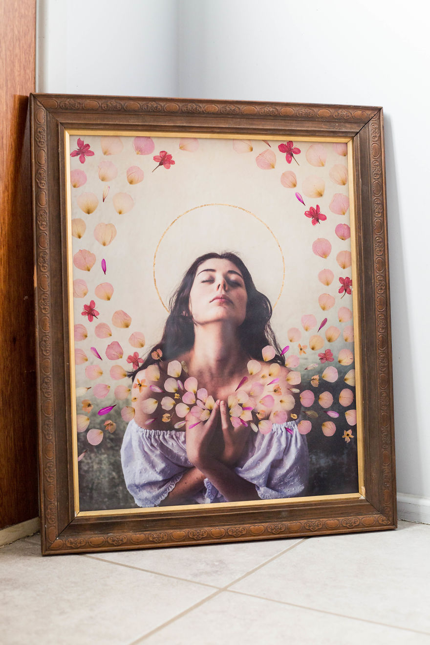 I Created Pressed Flower Portraits For Mental Health Awareness I Created Pressed Flower Portraits For Mental Health Awareness