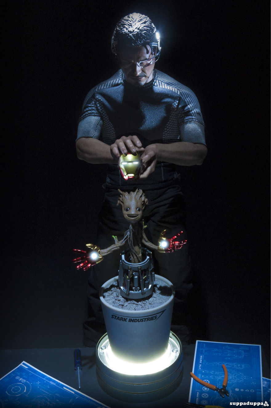 Avengers Of The Galaxy? Groot Joining Stark's Side On The Upcoming Civil War? Whatever, The Man Makes Everything Look Cooler