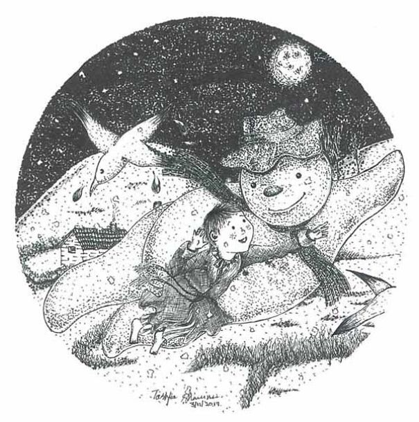 This Artist Drew 15 Detailed Ink Pen Illustrations Inside Small Circles This Artist Drew 15 Detailed Ink Pen Illustrations Inside Small Circles