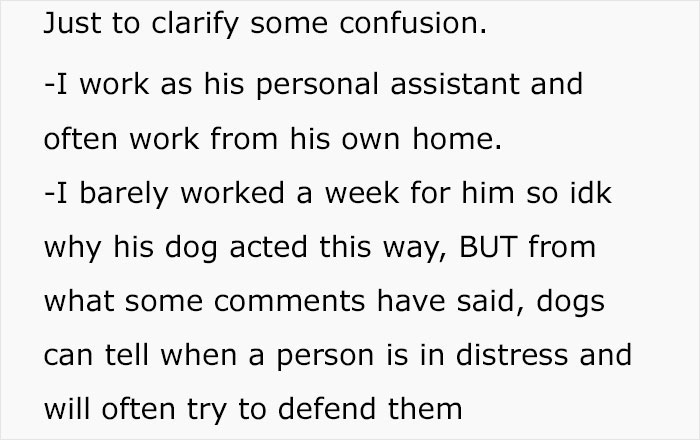 The Way This 95lbs Dog Saved This Woman From Her Boss’s Sexual Harassment Is Incredible The Way This 95lbs Dog Saved This Woman From Her Boss’s Sexual Harassment Is Incredible