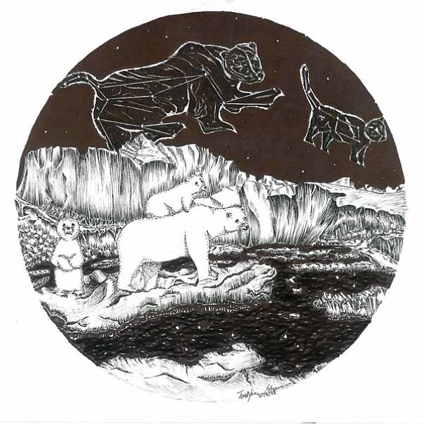 This Artist Drew 15 Detailed Ink Pen Illustrations Inside Small Circles This Artist Drew 15 Detailed Ink Pen Illustrations Inside Small Circles