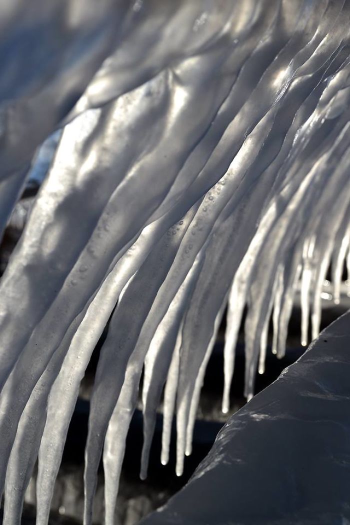 Freezing Temperatures And Strong Winds Turned Balaton Lake Into A Winter Wonderland Freezing Temperatures And Strong Winds Turned Balaton Lake Into A Winter Wonderland