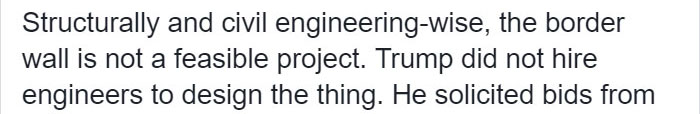 This Engineer Is An Actual Wall Expert And She Just Destroyed Trump's Wall Proposal In One Post This Engineer Is An Actual Wall Expert And She Just Destroyed Trump's Wall Proposal In One Post