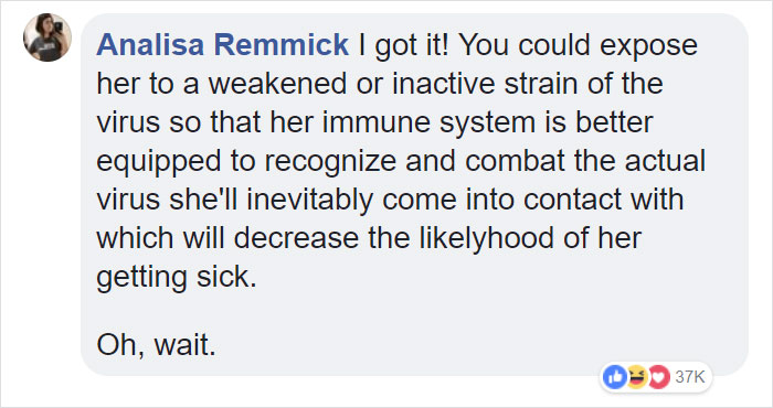 Anti-Vaxx Mom Asks How To Protect Her Unvaccinated 3-Year-Old From The Measles Outbreak, Internet Delivers Anti-Vaxx Mom Asks How To Protect Her Unvaccinated 3-Year-Old From The Measles Outbreak, Internet Delivers