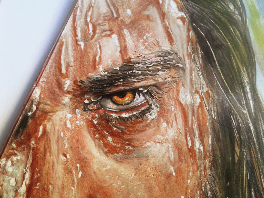 Aquaman Drawing That Took 3 Days