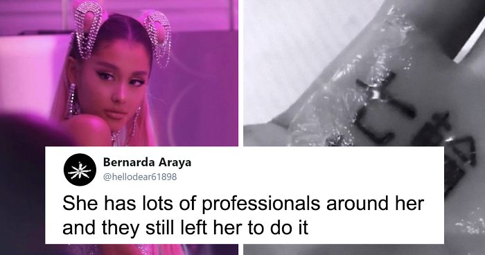 The Way Ariana Grande ‘Fixed’ Her Japanese BBQ Tattoo Fail Is Making All Japanese People Cringe