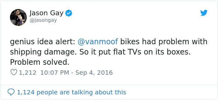 Genius Dutch Company Creates Fake TV Packaging For Their $3,000 Bikes, Reduces Shipping Damage By 80%