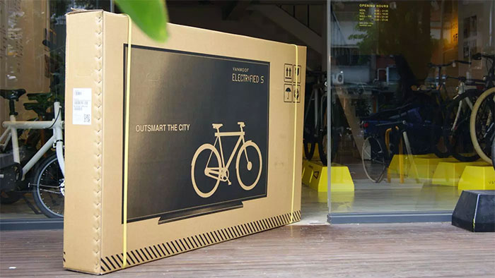 Genius Dutch Company Creates Fake TV Packaging For Their $3,000 Bikes, Reduces Shipping Damage By 80%