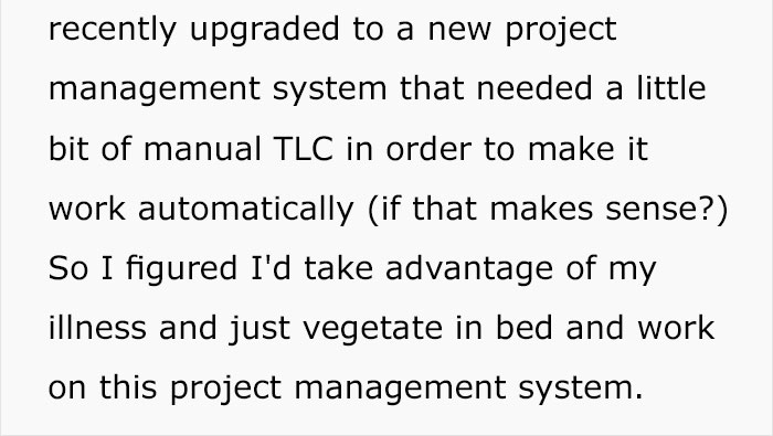 People Are Applauding The Way This Employee Got Revenge On His Boss Who Made Him Work While Sick People Are Applauding The Way This Employee Got Revenge On His Boss Who Made Him Work While Sick