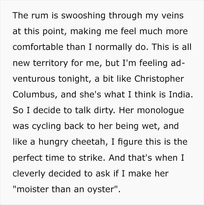 The Way This Guy Failed At Dirty Talk With His Girlfriend Is Making People Laugh Out Loud The Way This Guy Failed At Dirty Talk With His Girlfriend Is Making People Laugh Out Loud