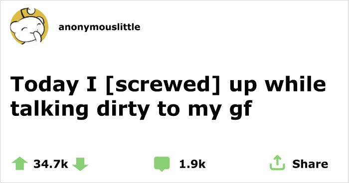 The Way This Guy Failed At Dirty Talk With His Girlfriend Is Making People Laugh Out Loud