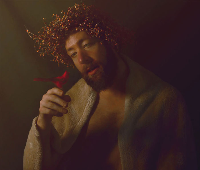 I Threw Blankets And Leftover Christmas Decorations On My Friends And Family In A Series I Call Budget Renaissance